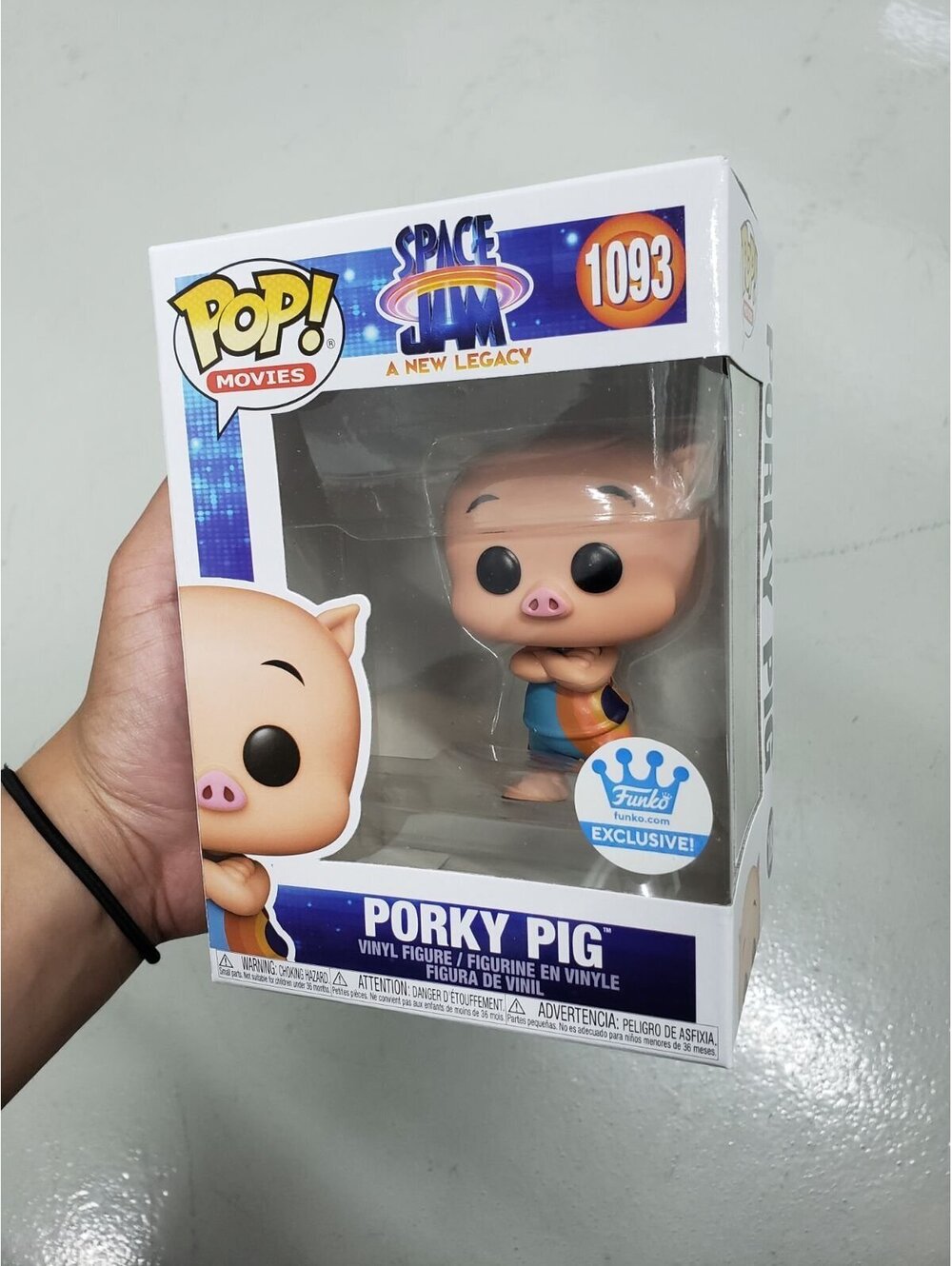Funko Pop porky pig exclusive space jam